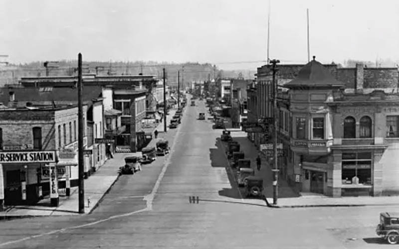 Auburn Main Street circa 1920s